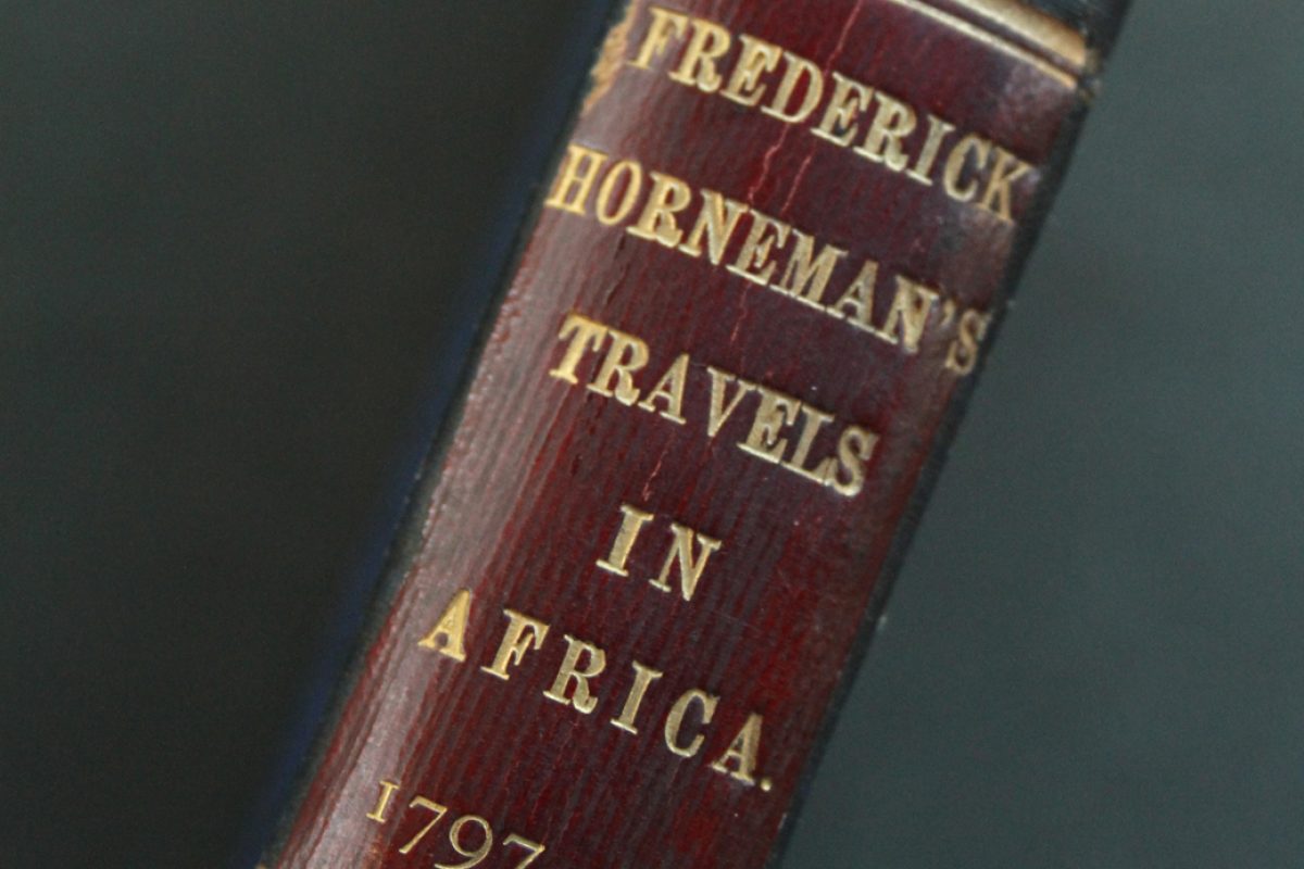 Book that is titled Travels in Africa