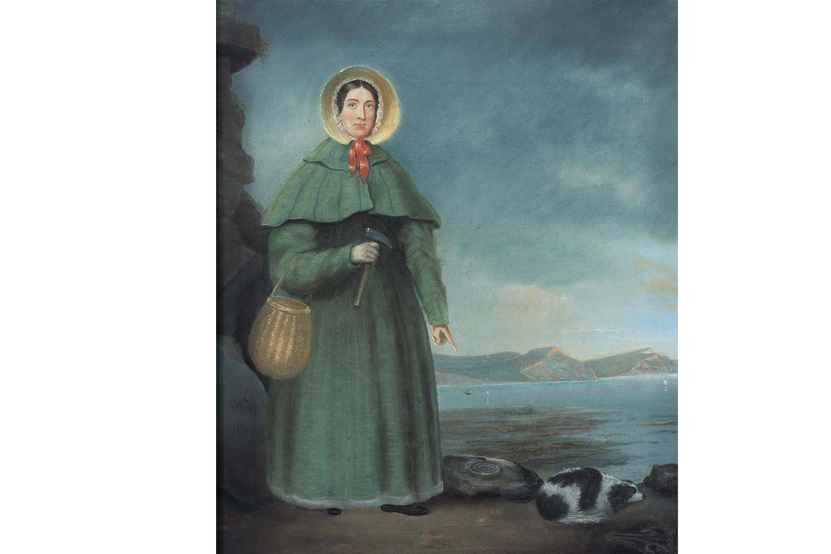 Painting of Mary Anning